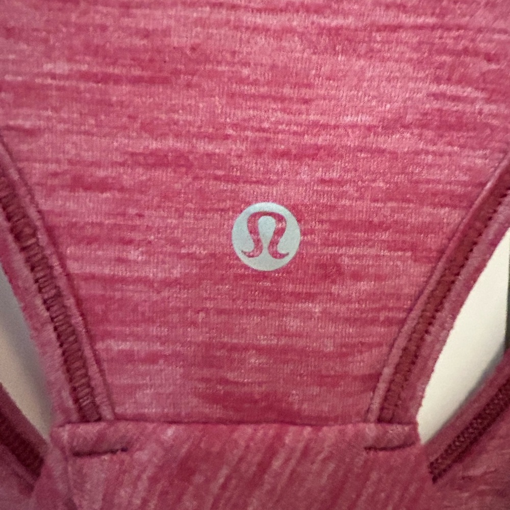 Lululemon Tank- Heathered Cranberry - Picture 2 of 4